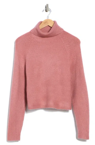 Rd Style Mossy Turtleneck Sweater In Pink