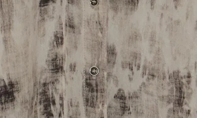 Patrizia Luca High-low Hem Button-down Shirt In Gray