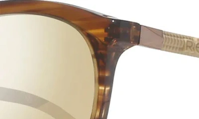 Revo Sage 64mm Rectangular Sunglasses In Brown
