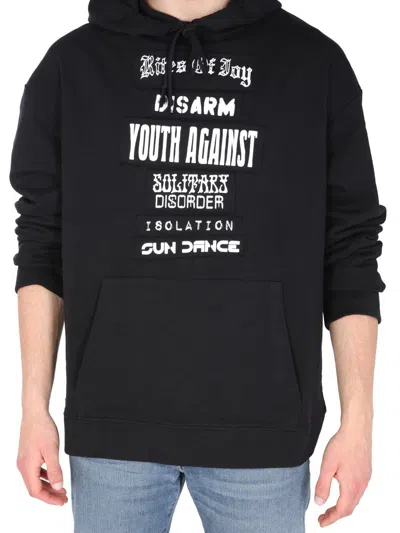 Raf Simons Hoodie In Black