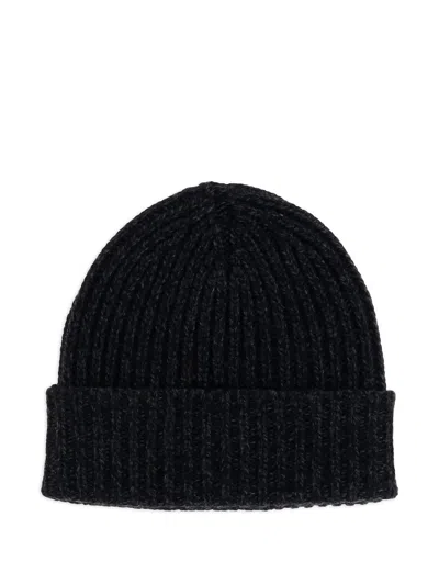 Autry Beanie Main Unic Knit Black Accessories In Black