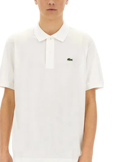 Lacoste Classic Polo. In White
