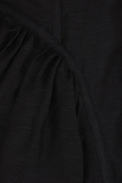 Zimmermann Hypnotic Lace Mini Dress In Black