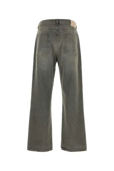 Our Legacy Third Cut Faded Straight Jeans In Gray