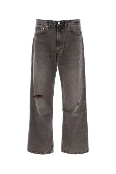 Our Legacy Grey Denim Their Cut Jeans In Gray