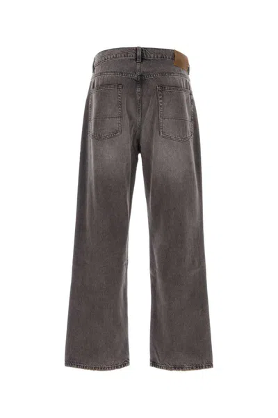Our Legacy Grey Denim Their Cut Jeans In Gray
