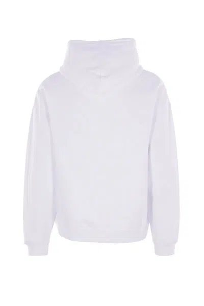 Dsquared2 Dsquared White Cotton Dsquared X Magliano Sweatshirt In White