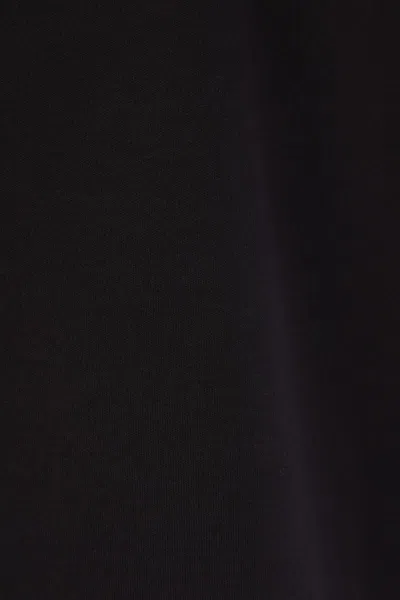 Fendi Black Cotton Jersey Oversized T-shirt