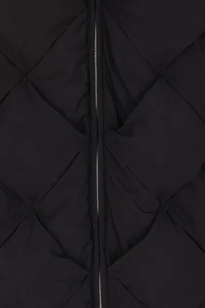 Represent Mens Jet Black Pillow Quilted Puffer Jacket Xl In Black