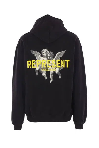 Represent Legacy Cherubs Hoodie In Black
