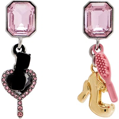 Marc Jacobs Dollhouse Charm Drop Earrings In Multi