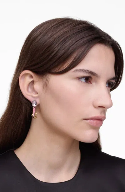 Marc Jacobs Dollhouse Charm Drop Earrings In Multi