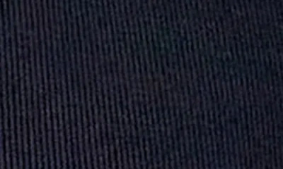 Endless Rose Contrast Collar Button Front Knit Top In Black