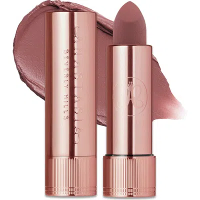 Anastasia Beverly Hills Full-pigment Matte & Satin Velvet Lipstick Mauve Cloud 0.10 Oz/3 G