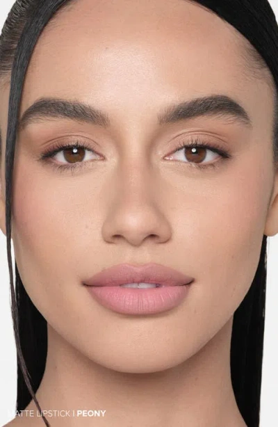 Anastasia Beverly Hills Full-pigment Matte & Satin Velvet Lipstick Peony 0.10 Oz/3 G In Pink