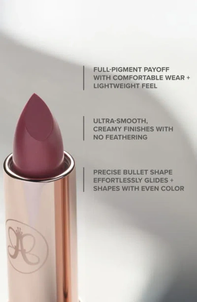 Anastasia Beverly Hills Full-pigment Matte & Satin Velvet Lipstick Hazelnut 0.10 Oz/3 G In Brown