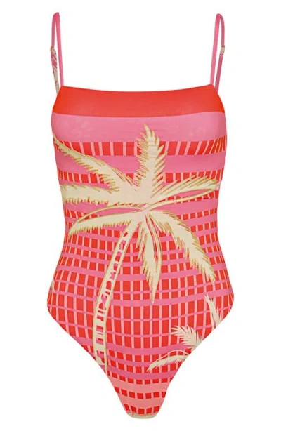 Maaji Palm Excel Gypsies One Piece In Red