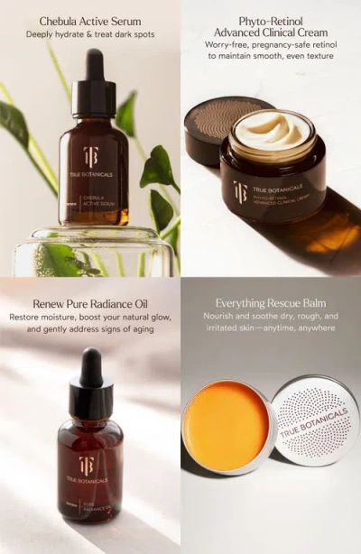 True Botanicals The Mama Glow Kit $191 Value In Transparent