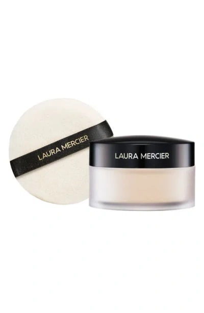 Laura Mercier Indulgent Icons Ultra-blur Translucent Loose Setting Powder And Puff Set 29g In Transparent