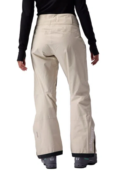 Backcountry Crestcarver Gore-tex Shell Pant In White
