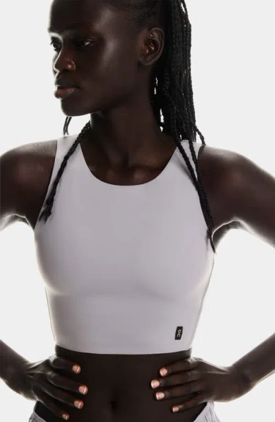 On Core 2-in-1 Crop Performance Tank In Gold