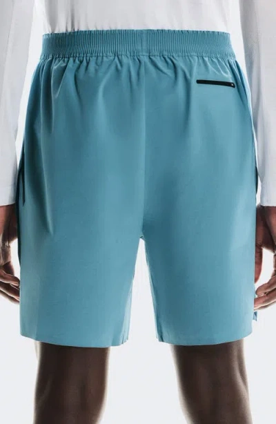 On Training Shorts In Blue