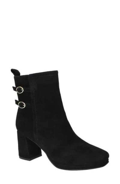 Bella Vita Women's Orchard Square Toe Ankle Booties In Black