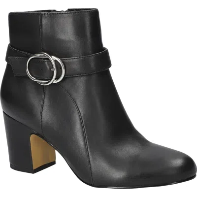 Bella Vita Women's Gamela Dress Block Heel Ankle Booties In Black