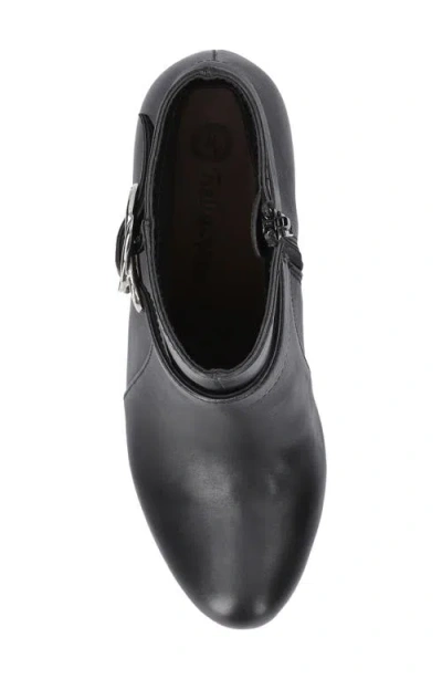 Bella Vita Women's Gamela Dress Block Heel Ankle Booties In Black