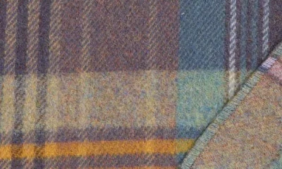 Johnstons Of Elgin Plaid Wool Throw Blanket In Multi