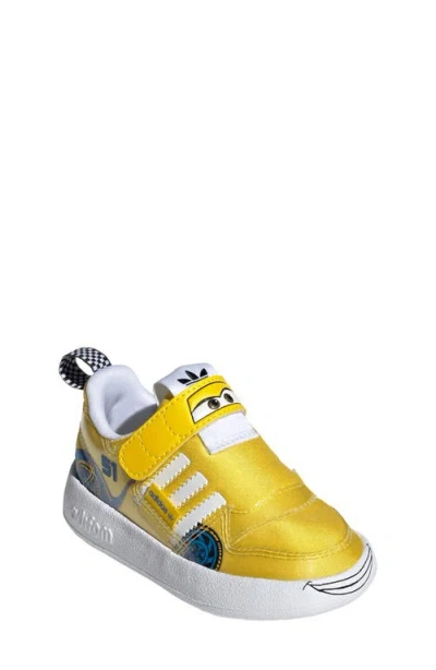 Adidas Originals Adidas X Pixar Kids' 'cars 3' Adifom Forum 360 Sneaker In Gold