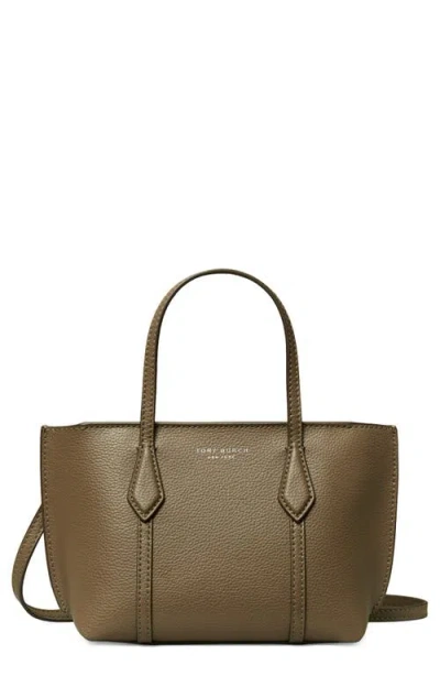Tory Burch Mini Perry Tote In Brown