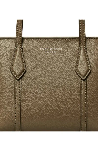 Tory Burch Mini Perry Tote In Brown