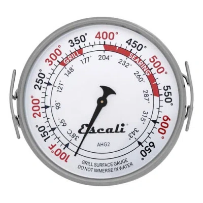Escali Extra Large Grill Surface Thermometer In Silver