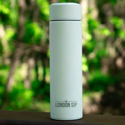 London Sip Infuser Bottle 16oz In Silver