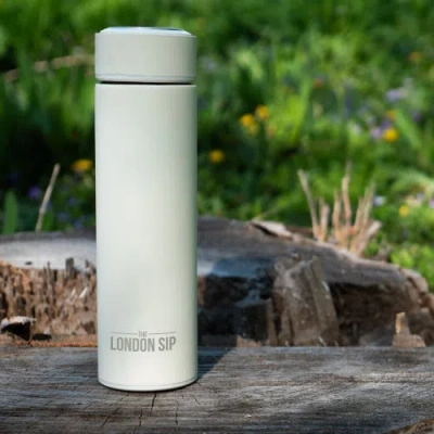 London Sip Infuser Bottle 16oz In Silver