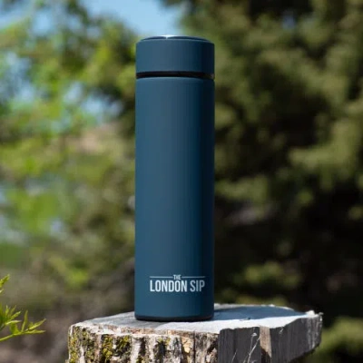 London Sip Infuser Bottle 16oz In Green