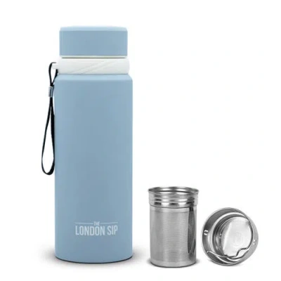 London Sip Infuser Bottle 25oz In Blue