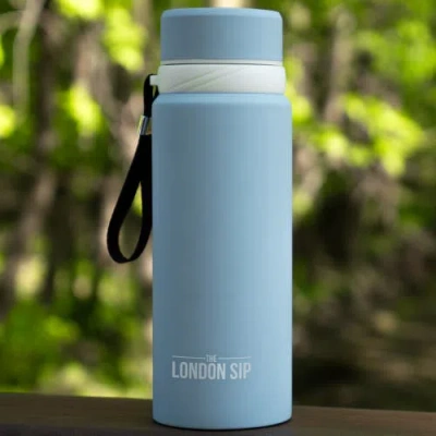 London Sip Infuser Bottle 25oz In Blue