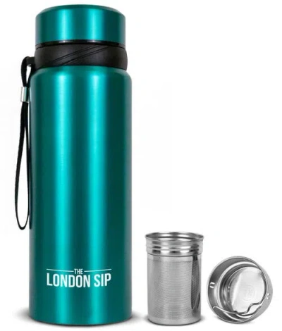London Sip Infuser Bottle 25oz In Blue
