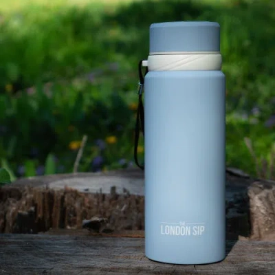 London Sip Infuser Bottle 25oz In Blue