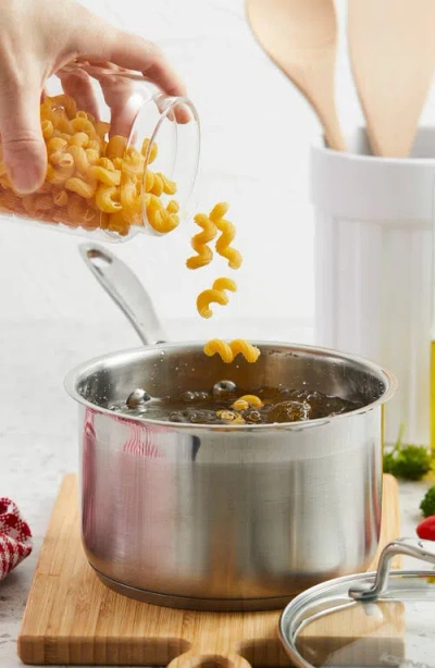 Cuisine::pro ® Iconix® Saucepan With Lid 1.9qt In Silver