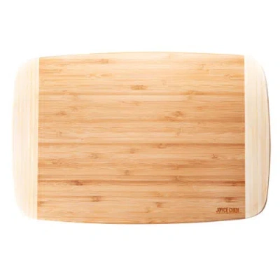 Joyce Chen Large Burnished Cutting Board In Brown