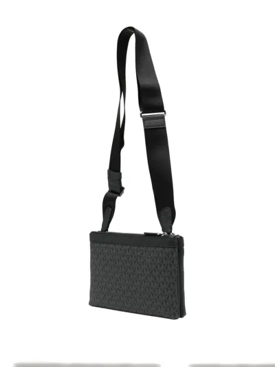Michael Kors Rectangular Shape Shoulder Bag With Adjustable Strap In Black