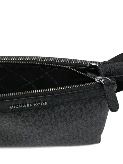 Michael Kors Rectangular Shape Shoulder Bag With Adjustable Strap In Black