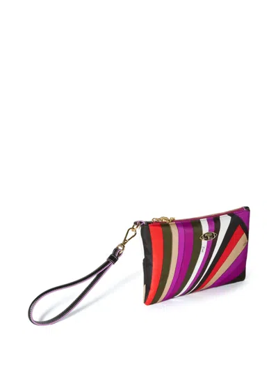 Pucci Yummy Clutch Bag In Purple