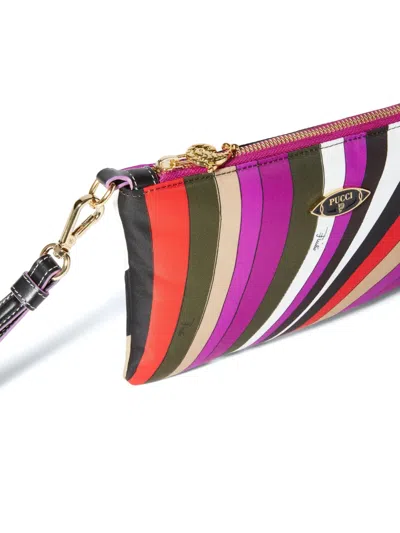 Pucci Yummy Clutch Bag In Purple