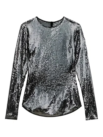 Isabel Marant Hilda Top In Gray
