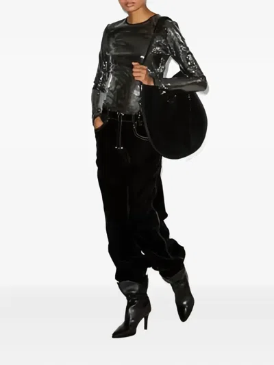 Isabel Marant Hilda Top In Gray