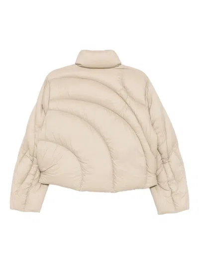 Jnby Cropped Jacket In Neutral